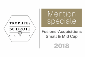 Trophée du Droit – Mention Spéciale – Fusions & Acquisitions – 2019